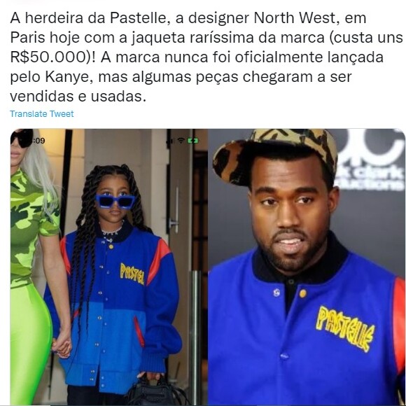 'Pastelle' foi uma marca criada por Kanye West, mas que nunca foi lançada