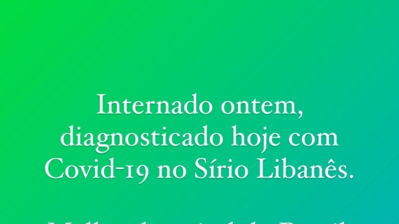 Datena é internado com Covid-19 em hospital de São Paulo. Saiba mais sobre estado de saúde!