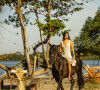 Na novela 'Pantanal', Juma vai fugir do próprio casamento e depois da casa de José Leôncio