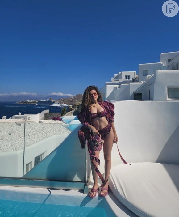 Maisa Silva curtiu o verão europeu em uma viagem de férias