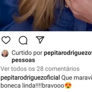 Pepita Rodriguez, mãe de Dado Dolabella, elogiou Wanessa Camargo na web