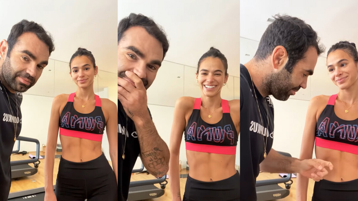 Foto Bruna Marquezine De 26 Anos Exibe O Tanquinho E A Boa Forma Impressiona Seu Personal 