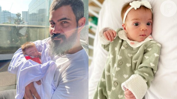 Filha de Juliano e Leticia Cazarré recebe alta do hospital