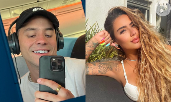 Rafaella Santos e André Lamoglia passaram a se seguir em redes sociais após a festa de Neymar