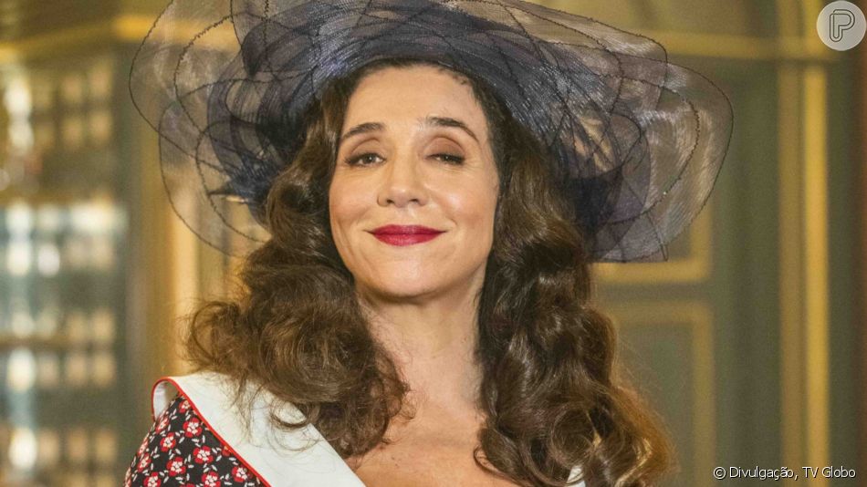 Margô (Marisa Orth) revela novo crime de Úrsula (Barbara Paz) a Eugênio (Marcello Novaes) na novela 'Além da Ilusão'