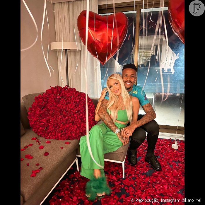Karoline Lima e Éder Militão ficaram juntos por 9 meses - Purepeople