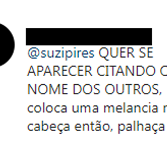 Internautas não pouparam críticas a Suzana Pires após comparação de Rafa Kalimann e Débora Nascimento