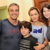 Alexandre Borges é pai de Miguel, de 14 anos, filho do casamento com Julia Lemmertz, que também tem Luiza, fruto de outro relacionamento