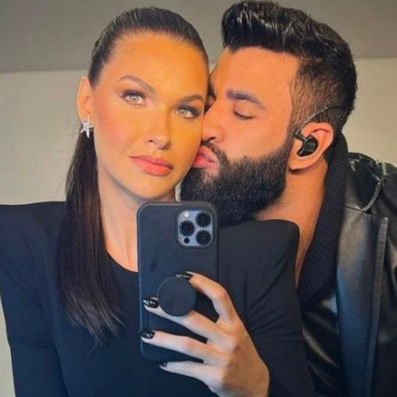 Andressa Suita se declara para Gusttavo Lima no Dia dos Pais