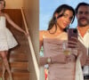 Alexandre Negrão se encanta com namorada, Elisa Zarzur, com vestido branco e reage em post