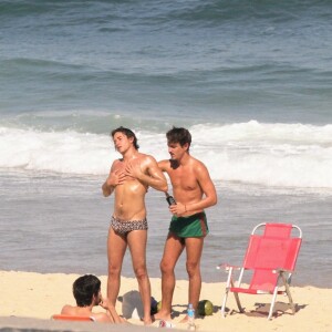 Cícero Ibeiro afirmou que ele e Jesuita Barbosa estão se conhecendo melhor