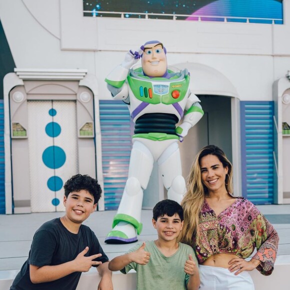 Essa é a primeira viagem em família de Wanessa após a separação de Marcus Buaiz