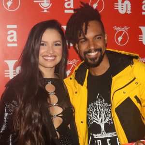 Rock in Rio: Juliette e D'black apostaram em looks pretos para o terceiro dia de festival
