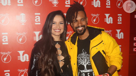 Rock in Rio: Juliette e D'black apostaram em looks pretos para o terceiro dia de festival