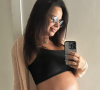 Gravidez de Viviane Araujo: enquanto não chega, o pequeno tem feito uma verdadeira festa na barriga da mamãe