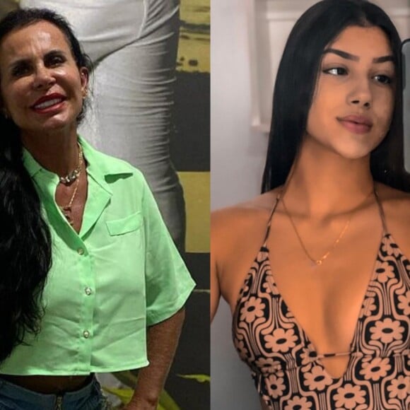 Gretchen é criticada após mandar suposta indireta para a neta