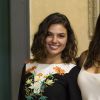 O Vestido em preto e branco com bordado de flores, da Farm – Antonia (Isis Valverde) em "Amores Roubados" ficou entre os mais pedidos de 2014
