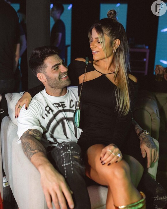 Hariany Almeida e DJ Netto ficaram dois anos separados