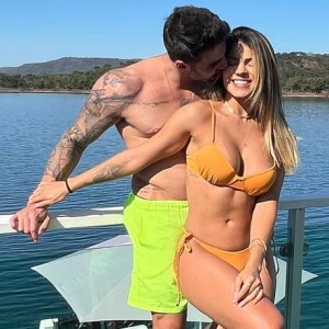 Hariany Almeida e DJ Netto passaram a morar juntos após reconciliação