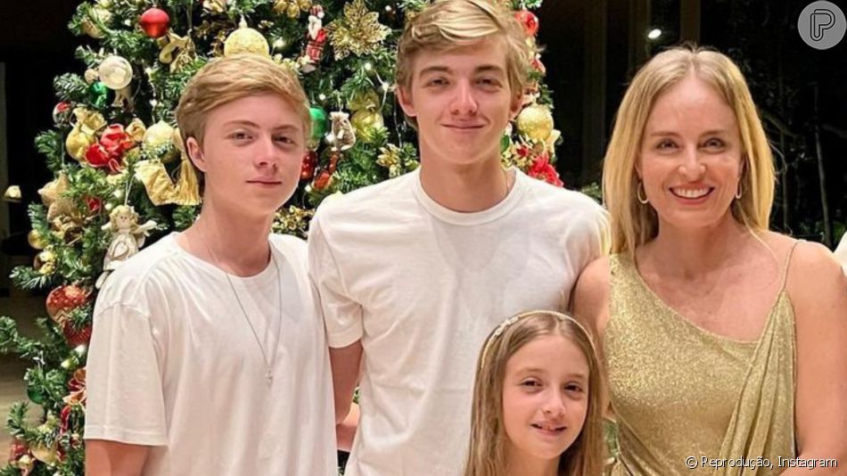 Filhos de Angélica apresentadora fala sobre maternidade e relação com