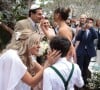 Pai de Sasha Meneghel, Luciano Szafir, teve lágrimas enxugadas pela filha em seu casamento com Luhanna Szafir