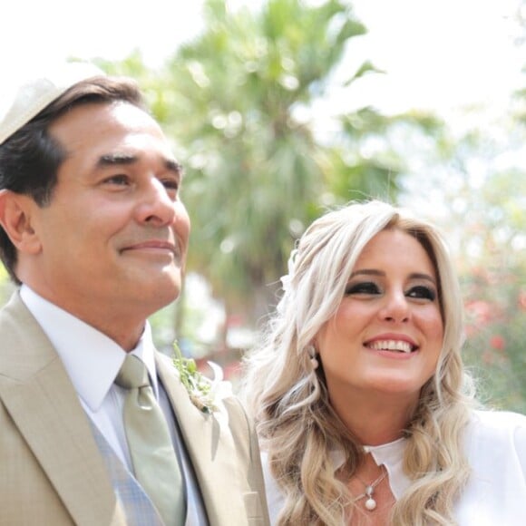 Luciano Szafir e Luhanna Szafir estão juntos há 11 anos