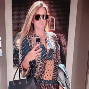 Ticiane Pinheiro postou foto usando vestido da sogra