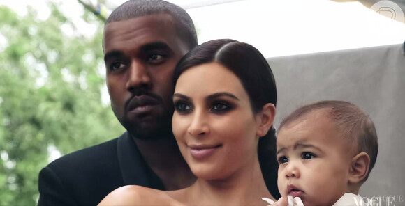 North, filha de Kim Kardashian e Kanye West, nasceu prematura, cinco semanas antes do previsto e com menos de 2,5 kg