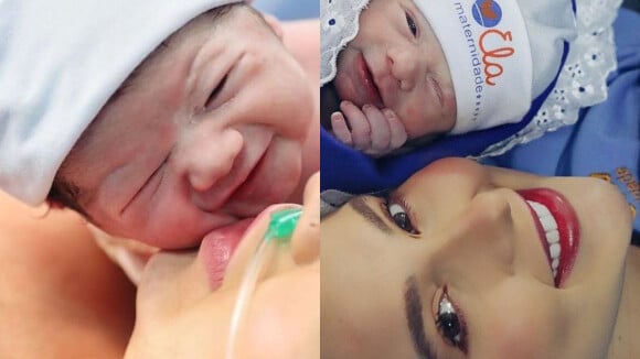 Mesma carinha! Filha caçula de Virgínia Fonseca é comparada à irmã após nascimento. Fotos!