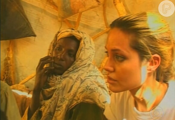Angelina Jolie é engajada em projetos sociais e atua como representante da Organização das Nações Unidas (ONU)