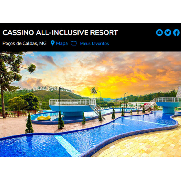 Poços de Calda, Cassino All Inclusive Resort