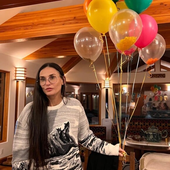 Demi Moore completou 60 anos no dia 11 de novembro de 2022