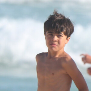 Filho mais novo de Juliana Paes, Antonio também acompanhou a mãe no passeio