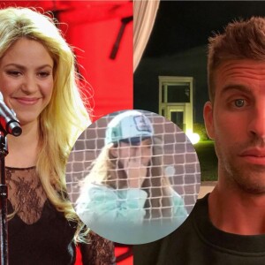 Shakira é vista fazendo gesto obsceno a Piqué