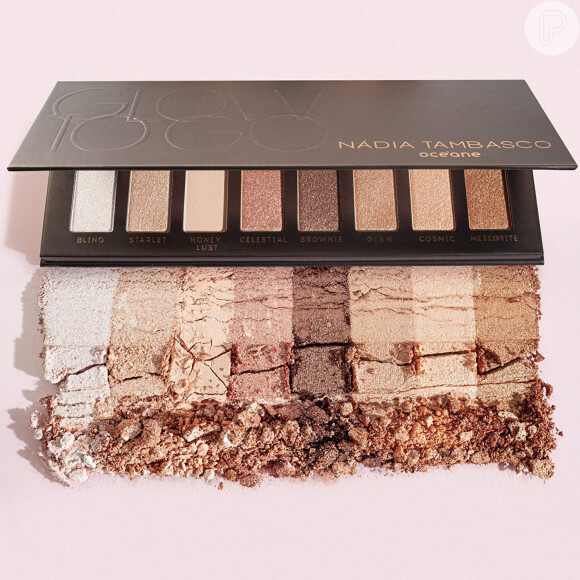 Maquiagem para o signo de Sagitário: inclua a Paleta de Sombras, Glow To Go, da Oceane, na wishlist de presentes