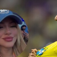 Ex de Richarlison vibra com gols do jogador na estreia do Brasil na Copa e web reage: 'Foi pra você!'