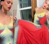 Vestido naked de Camila Queiroz: atriz escolhe look trendy com ilusão de ótica que 'mostra corpo'