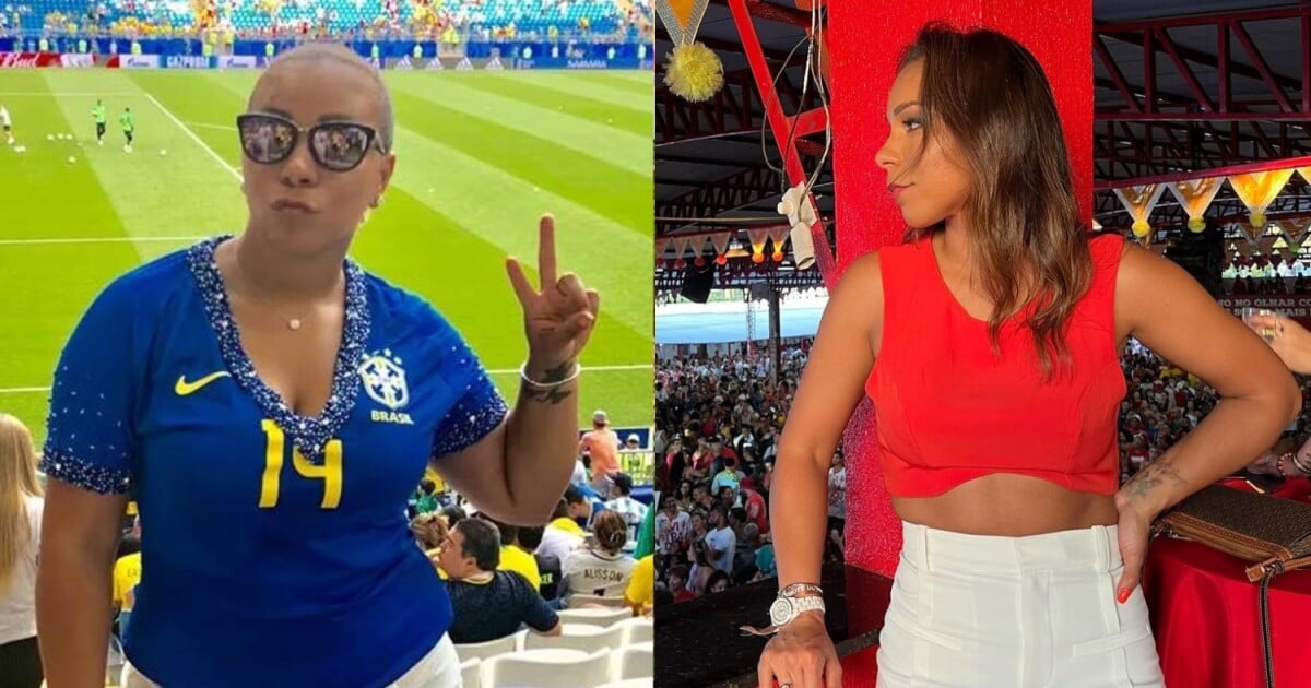 Belle Silva Esposa De Thiago Silva Surge Kg Mais Magra Em Copa Do Mundo Veja Antes E