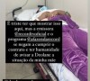 Irmã de Deolane Bezerra, Daniele Bezerra postou foto da mãe sendo atendida em hospital