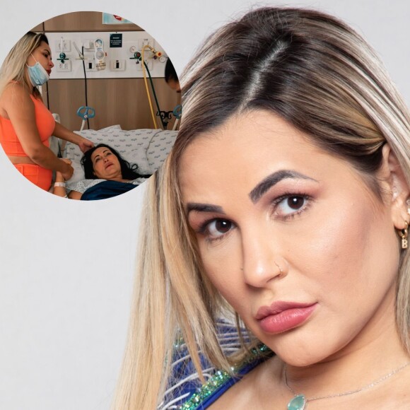 Deolane Bezerra, após desistir de 'A Fazenda 2022', teve reencontro com a mãe, internada em SP em 4 de dezembro de 2022