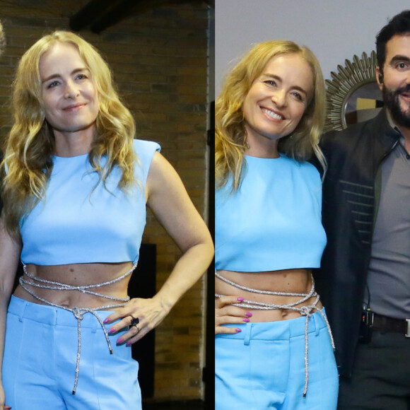 Angélica e Luciano Huck prestigiam show de padre Fábio de Melo no Rio de Janeiro