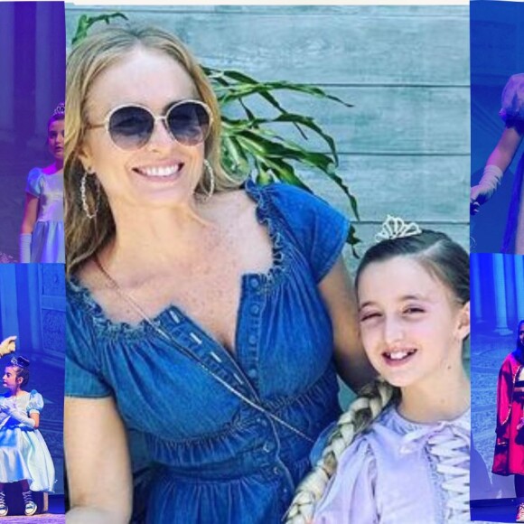 Fotos de Eva, filha caçula de Angélica e Luciano Huck, interpretando Rapunzel no palco vão te surpreender!