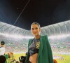 Jéssica Turini, affair de Neymar, estava no estádio para assistir ao jogo