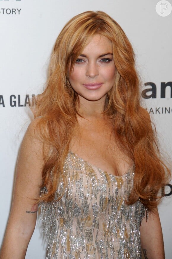 Lindsay Lohan chega ao Brasil para divulgar uma marca de roupas nesta quinta-feira, 28 de março de 2013