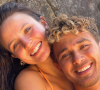 Larissa Manoela e André Luiz Frambach trocam declarações de amor