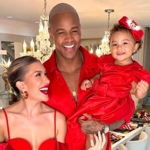 Lorena Improta já é mãe de Liz, de 1 ano, fruto do casamento com Léo Santana