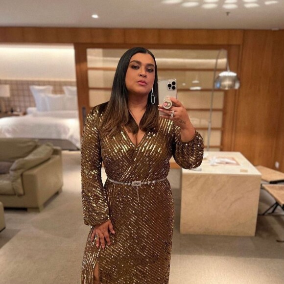 Preta Gil recebeu mensagens de carinho na web: 'Emanando energia positiva, minha diva. Sai logo desse hospital'