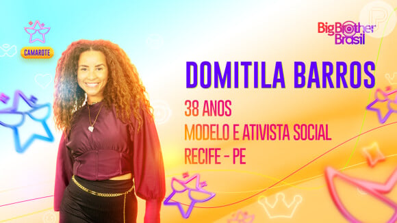 BBB 23: Domitila Barros é ativista social e modelo
