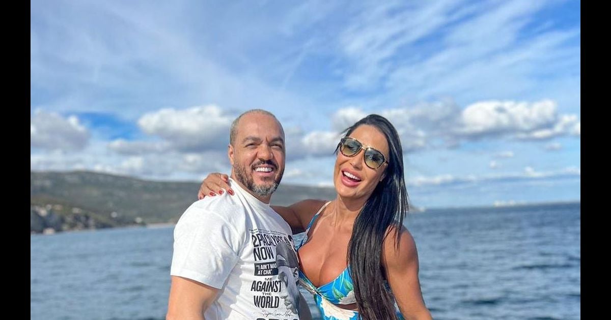 Belo e Gracyanne Barbosa estão juntos desde 2007, e se casaram em 2012 ...