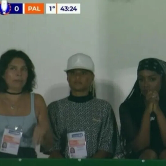 Iza viajou até Mirassol para ver jogo de Yuri Lima no Campeonato Paulista